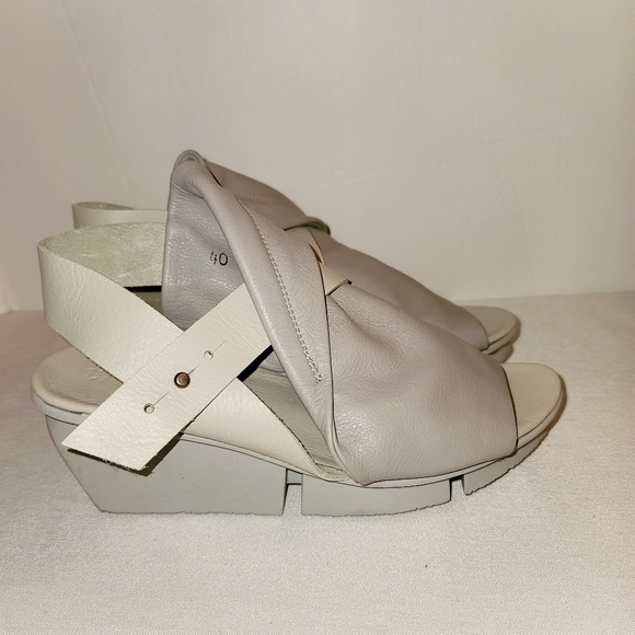Trippen NEW grey platform sandals - Picture 1 of 13